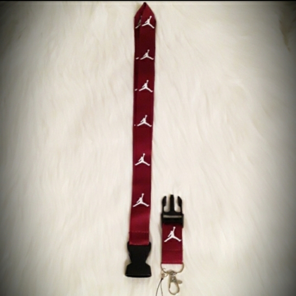 Jordan Accessories - NEW MAROON JORDAN LANYARD